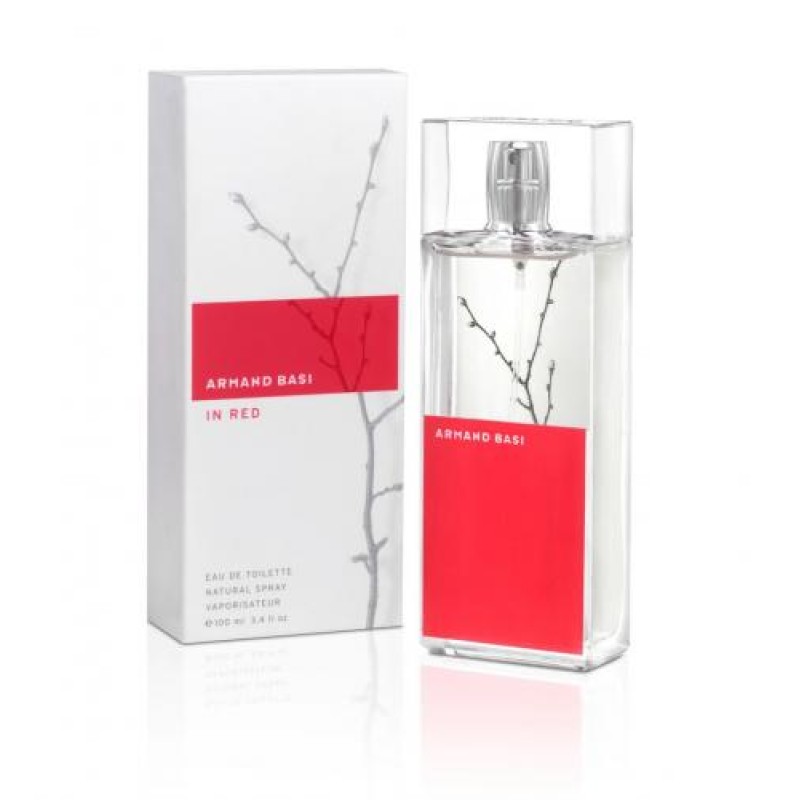 Shop Armand Basi In Red Eau de Toilette for Women 100ml in